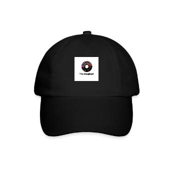 The Doughnut - Baseballkappe - Schwarz/Schwarz - Vorne