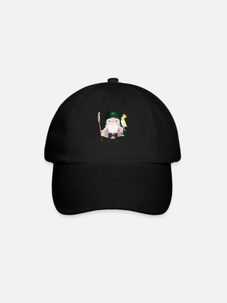 Captain Plank - Baseballkappe - Schwarz/Schwarz