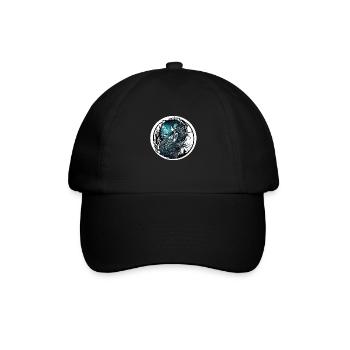 Weibliche Priesterin - Baseballkappe - Schwarz/Schwarz - Vorne