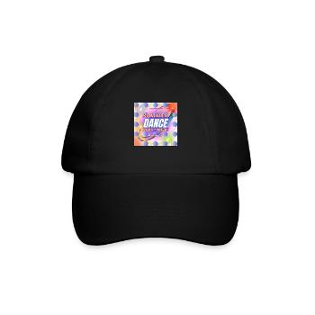 Summer dance - Baseballkappe - Schwarz/Schwarz - Vorne