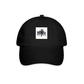 US Army gaming art - Baseballkappe - Schwarz/Schwarz - Vorne