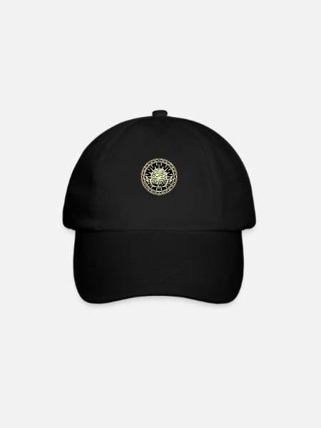 Gold Coast Australien Vintage Sonnenuntergang - Baseballkappe - Schwarz/Schwarz