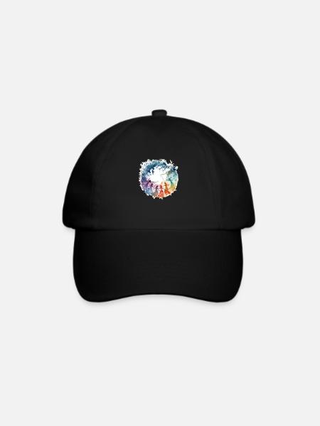 Der Tanz der Engel - Baseballkappe - Schwarz/Schwarz