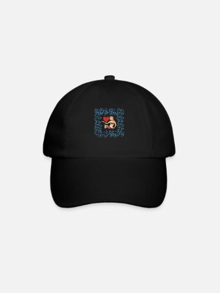 Junggesellenabschied - Baseballkappe - Schwarz/Schwarz