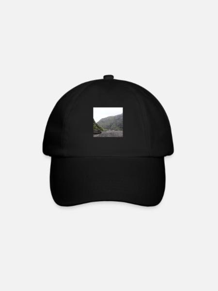 Island - Baseballkappe - Schwarz/Schwarz