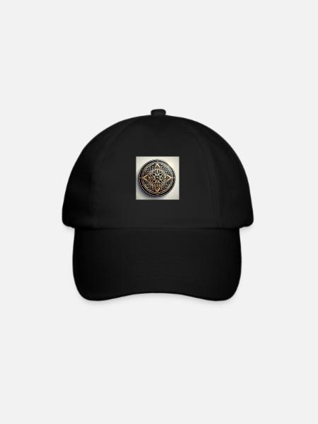 Vintage - Baseballkappe - Schwarz/Schwarz