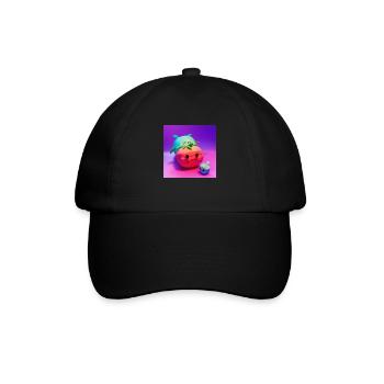 Watermelon - Baseballkappe - Schwarz/Schwarz - Vorne