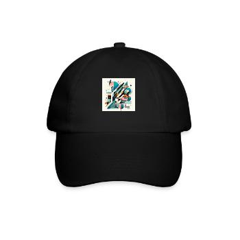 Modern Matrix - Baseballkappe - Schwarz/Schwarz - Vorne