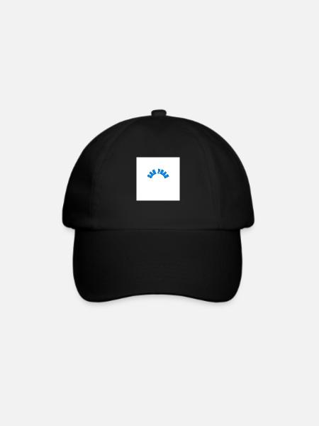 USA - Baseballkappe - Schwarz/Schwarz