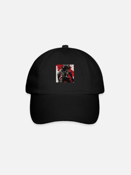 Werwolf - Baseballkappe - Schwarz/Schwarz