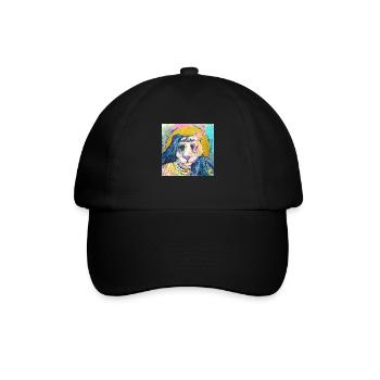 Imperator-Löwe - Baseballkappe - Schwarz/Schwarz - Vorne
