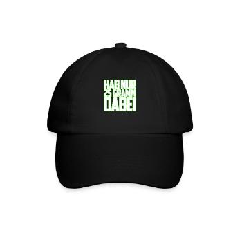 Legal - Baseballkappe - Schwarz/Schwarz - Vorne