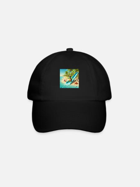 Gleiten - Baseballkappe - Schwarz/Schwarz