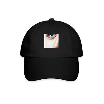 Gesicht - Baseballkappe - Schwarz/Schwarz - Vorne