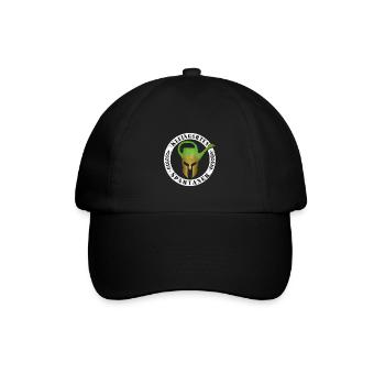 kleingarten Spartaner - Baseballkappe - Schwarz/Schwarz - Vorne
