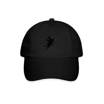 fee liebe zauber 02 - Baseballkappe - Schwarz/Schwarz - Vorne