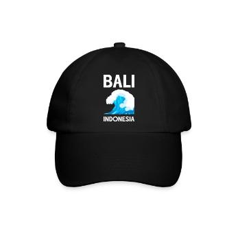 Bali - Baseballkappe - Schwarz/Schwarz - Vorne