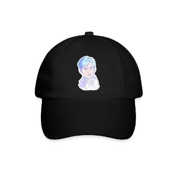 Pastel Man (Anime) - Baseballkappe - Schwarz/Schwarz - Vorne