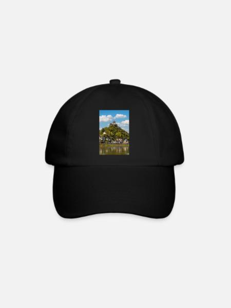 Reichsburg Cochem Rheinland - Baseballkappe - Schwarz/Schwarz