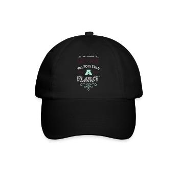 joke gift idea happy christmas celestial fun geek - Baseballkappe - Schwarz/Schwarz - Vorne