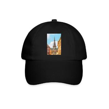 Marienkirche Osnabrück - Baseballkappe - Schwarz/Schwarz - Vorne