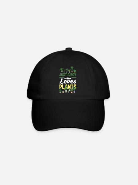 Garten- Und Pflanzenliebhaber Geschenke - Baseballkappe - Schwarz/Schwarz