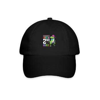 2. Klasse - Baseballkappe - Schwarz/Schwarz - Vorne