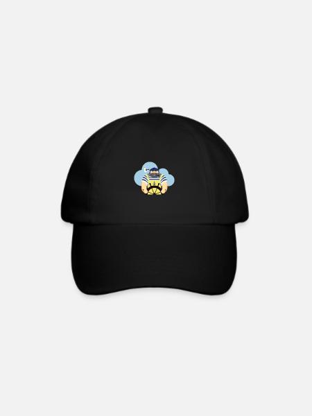 Matrose der Vater - Baseballkappe - Schwarz/Schwarz