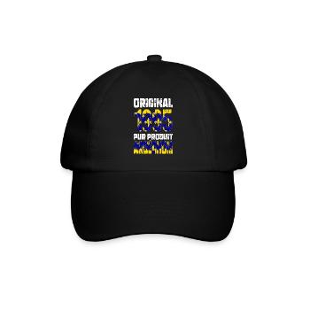 30-jähriges Jubiläum - Original - 1995 - Ardèche - Baseballkappe - Schwarz/Schwarz - Vorne