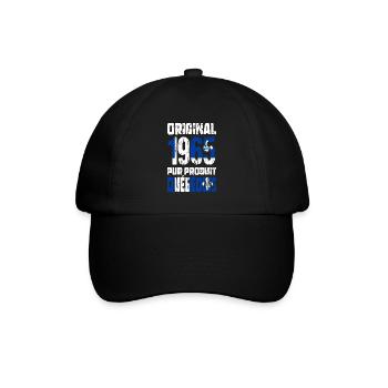 60. Jahrestag - Original 1965 - Québec - Baseballkappe - Schwarz/Schwarz - Vorne
