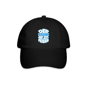 Benjamin - Baseballkappe - Schwarz/Schwarz - Vorne