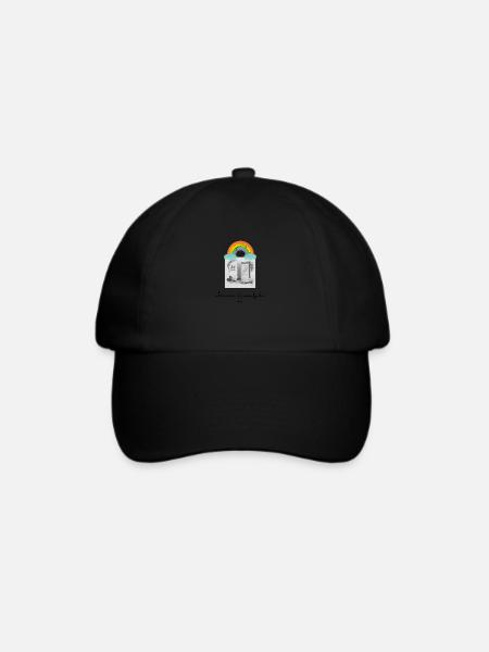 So sahen meine Hausaufgaben aus - Baseballkappe - Schwarz/Schwarz
