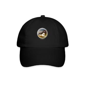 Whisky Spruch Single Malteser - Baseballkappe - Schwarz/Schwarz - Vorne