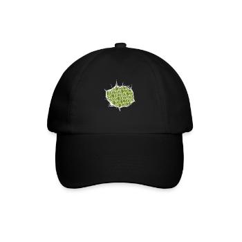 säugetier lieben weihnachten - Baseballkappe - Schwarz/Schwarz - Vorne