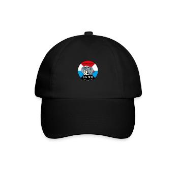 Registriertes Catania Calcio Logo - Baseballkappe - Schwarz/Schwarz - Vorne