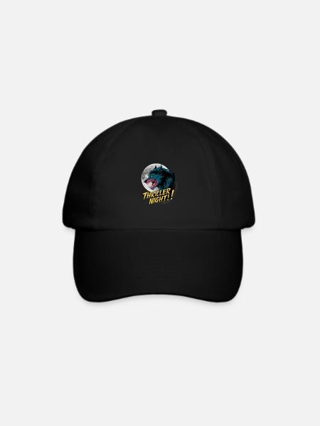 Werwolf für einen Werwolf Fan - Baseballkappe - Schwarz/Schwarz