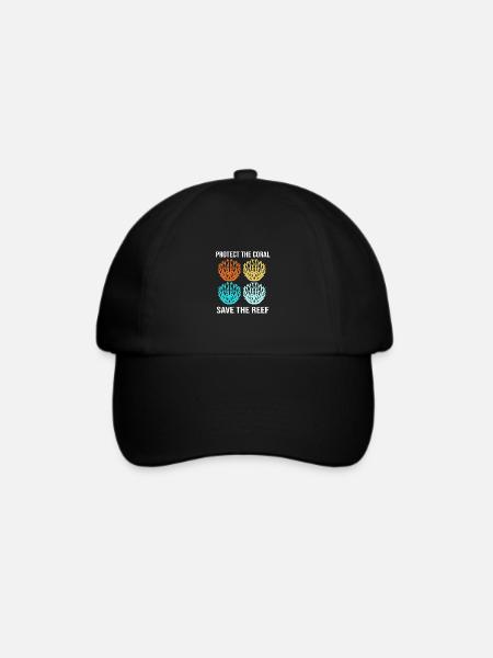 Aquarium Aquarist - Baseballkappe - Schwarz/Schwarz