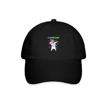 Chanukkah - Baseballkappe - Schwarz/Schwarz - Vorne