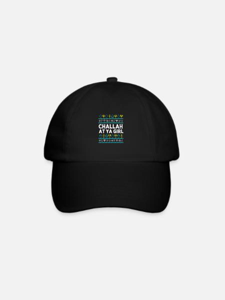 Chanukkah - Baseballkappe - Schwarz/Schwarz