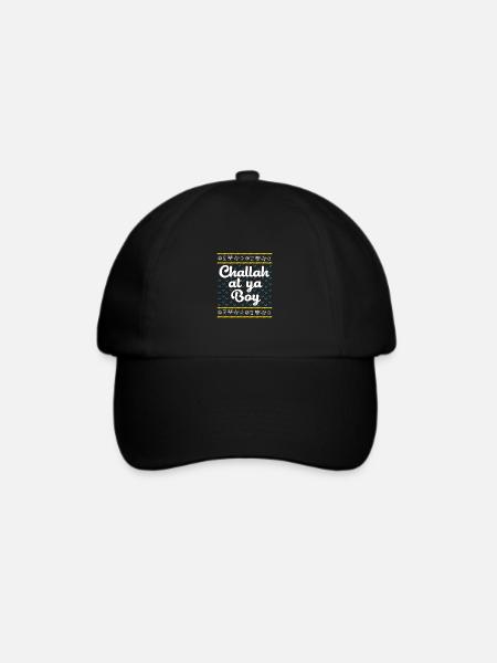 Chanukkah - Baseballkappe - Schwarz/Schwarz