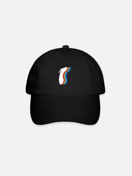 Great Lakes - Baseballkappe - Schwarz/Schwarz