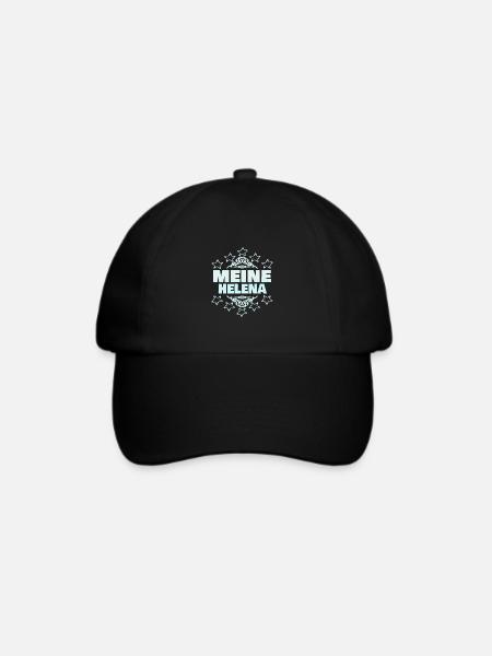 Helena als Mädchen - Baseballkappe - Schwarz/Schwarz