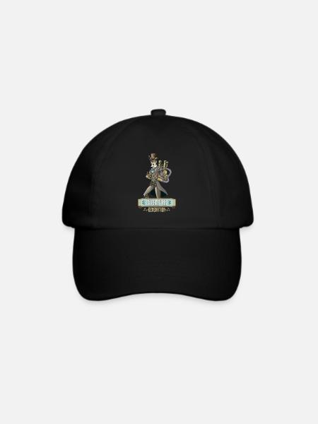 Steampunk-Generation - Baseballkappe - Schwarz/Schwarz