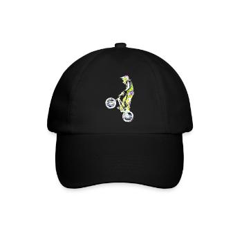 bmx Rasse - Baseballkappe - Schwarz/Schwarz - Vorne