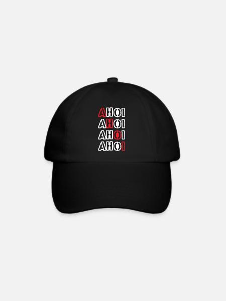 AHOI - Label126 - Baseballkappe - Schwarz/Schwarz
