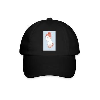 Drücken Sie sich mutig aus mit unserem auffälligen - Baseballkappe - Schwarz/Schwarz - Vorne