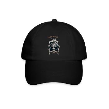 Thron-Hai - Baseballkappe - Schwarz/Schwarz - Vorne