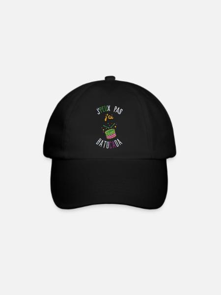 Ich kann nicht, ich habe gebaut - Baseballkappe - Schwarz/Schwarz
