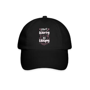 Hooping Reifen Trend Frau - Baseballkappe - Schwarz/Schwarz - Vorne
