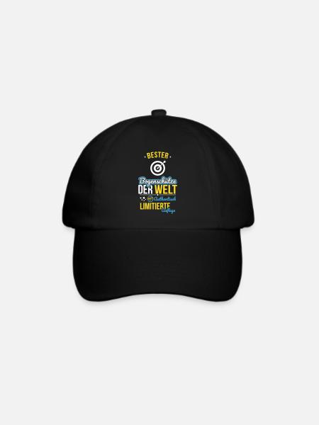 Bester Bogenschütze der Welt - 100% Authentisch - Baseballkappe - Schwarz/Schwarz